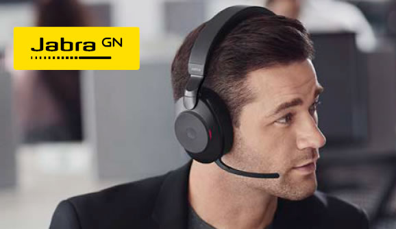 Cuffia jabra evolve2 40 per call center e telelavoro Cuffia jabra evolve2 40 per call center e telelavoro